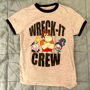 Wreck it Ralph Wreck it Crew Kid’s Shirt
